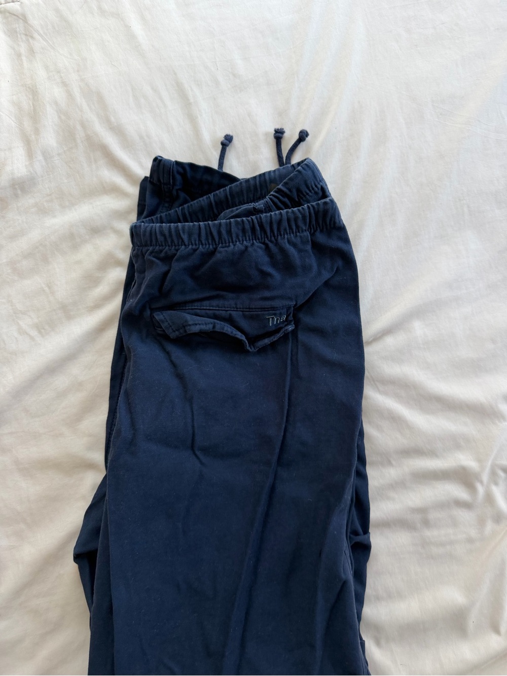 Aritzia TNA Navy Blue Baggy Pants - Picture 3 of 3